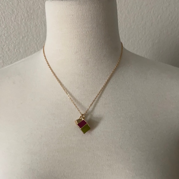 NWT Charming Charlie Cubed Necklace - Picture 1 of 2